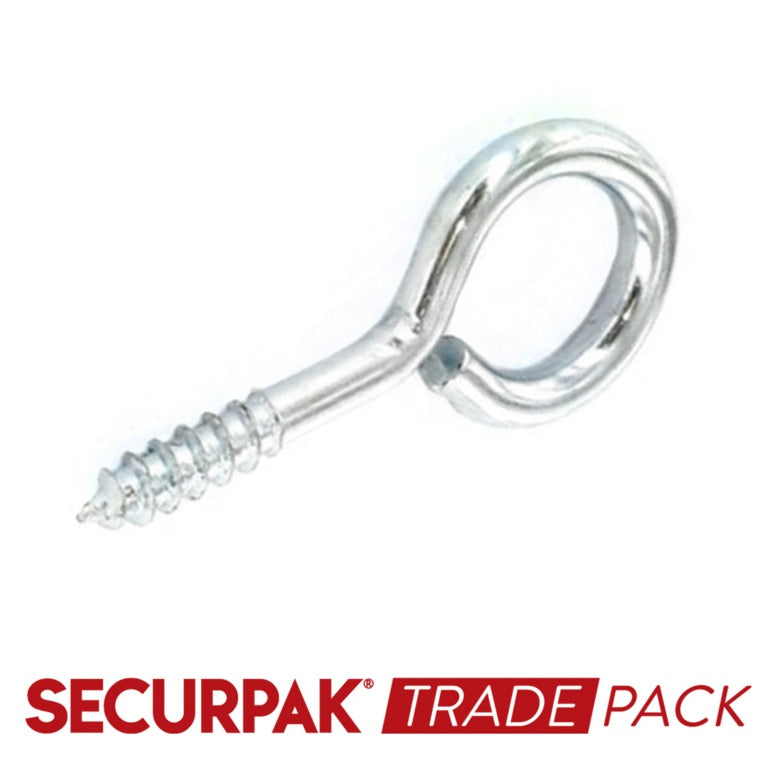 Securpak Screw Eye Zinc Plated 55mmx12 30 Pack product image