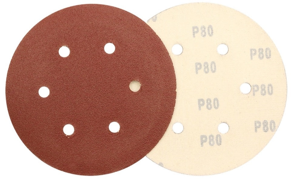 Abracs Hook & Loop Disc Pack 10 150mm x 80g