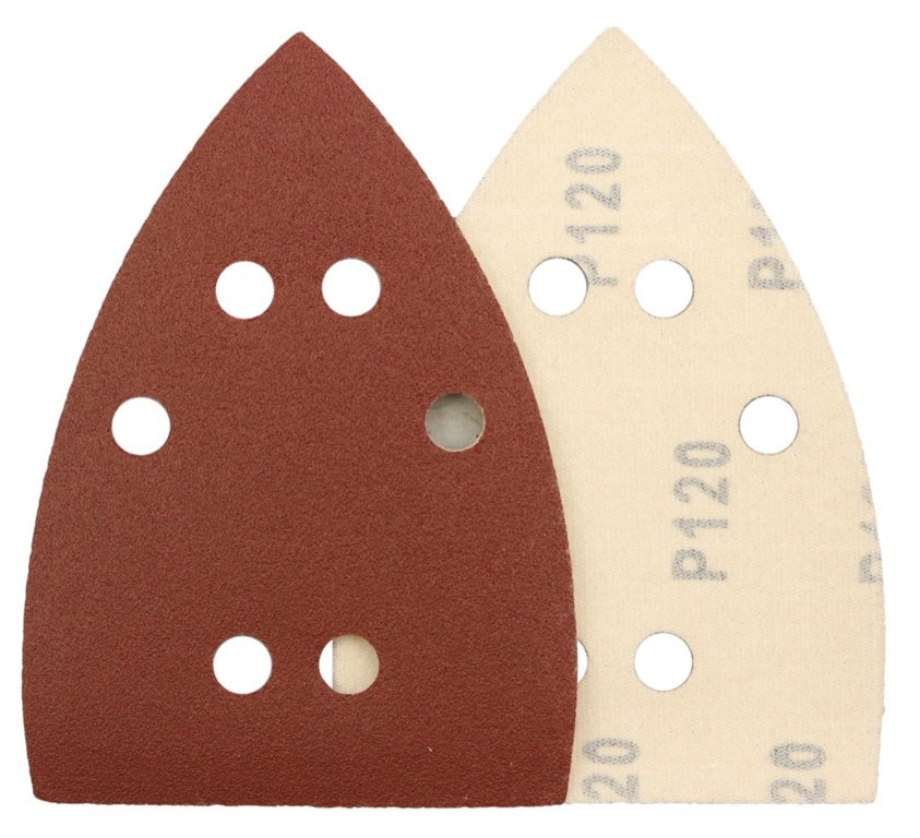 Abracs Hook & Loop Detail Sanding Sheets 95 x 140 40g Coarse