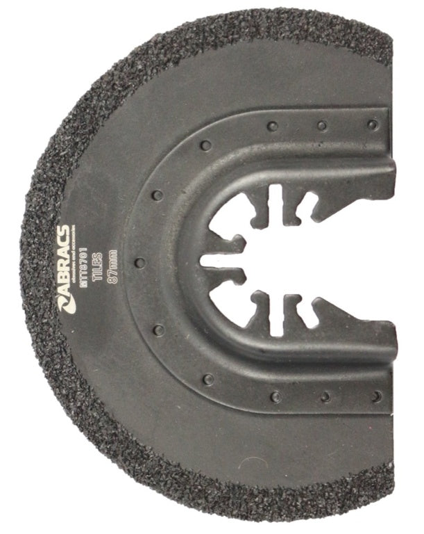 Abracs Carbide Grit Radial Multii Tool Blade - Tile 87mm