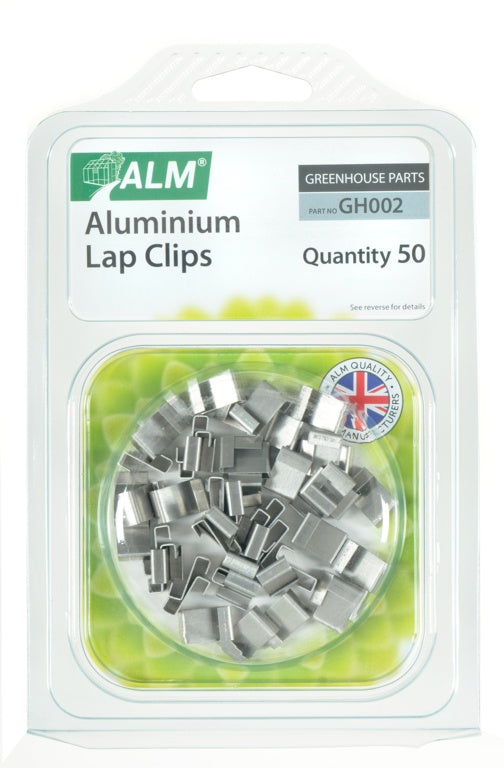 ALM Aluminium Lap Clips Pack of 50 product image