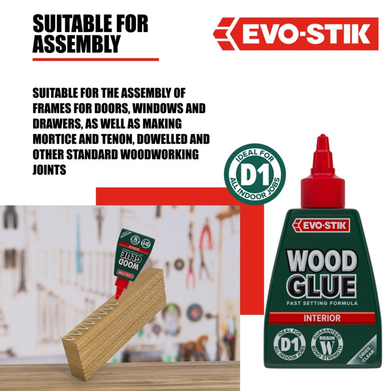 Evo-Stik Resin W Wood Adhesive (Interior) 125ml