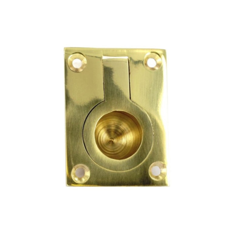 Securit Brass Flush Ring Handle 50mm S2650 product image