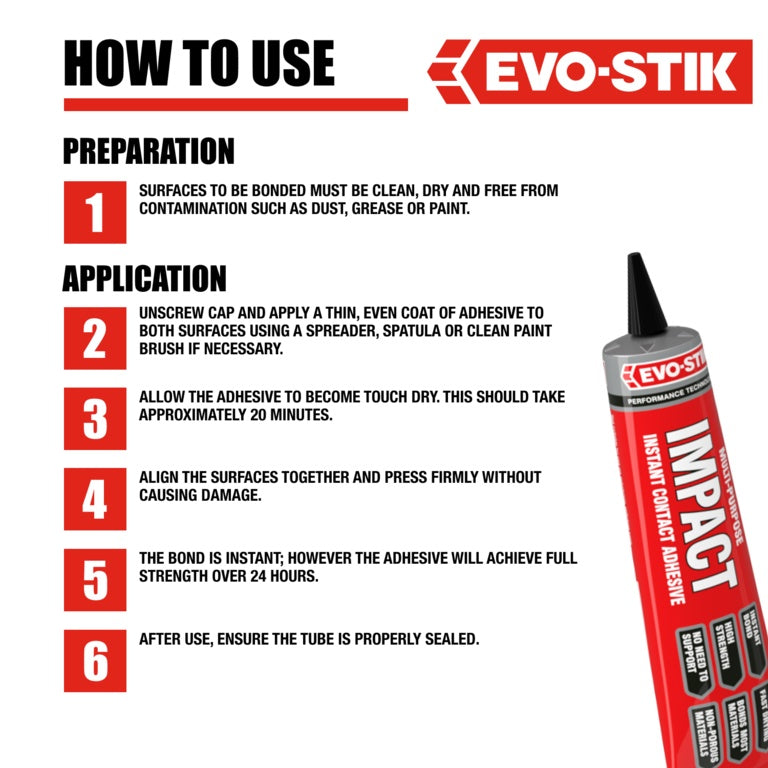 Evo-Stik Impact Adhesive 30g Tube