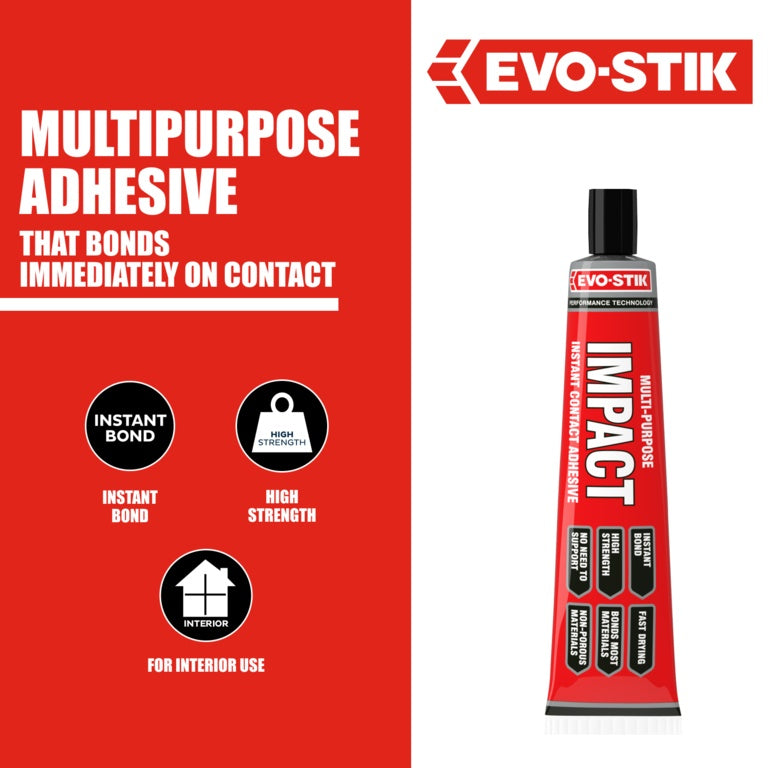 Evo-Stik Impact Adhesive 65g Tube