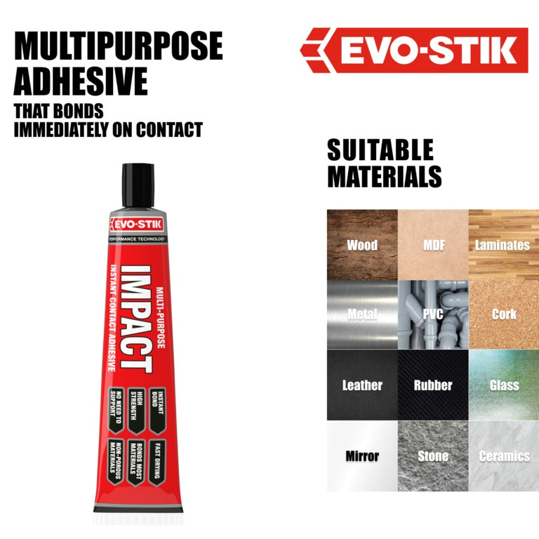 Evo-Stik Impact Adhesive 65g Tube
