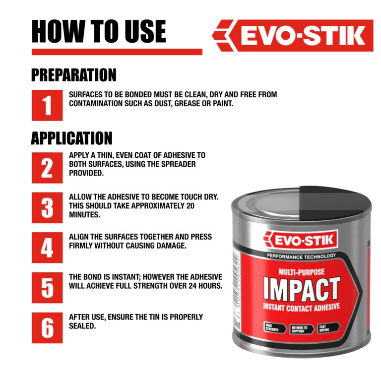 Evode Impact Adhesive 250ml