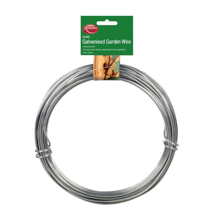 Ambassador Galvanised Wire 3mm x 20m product image