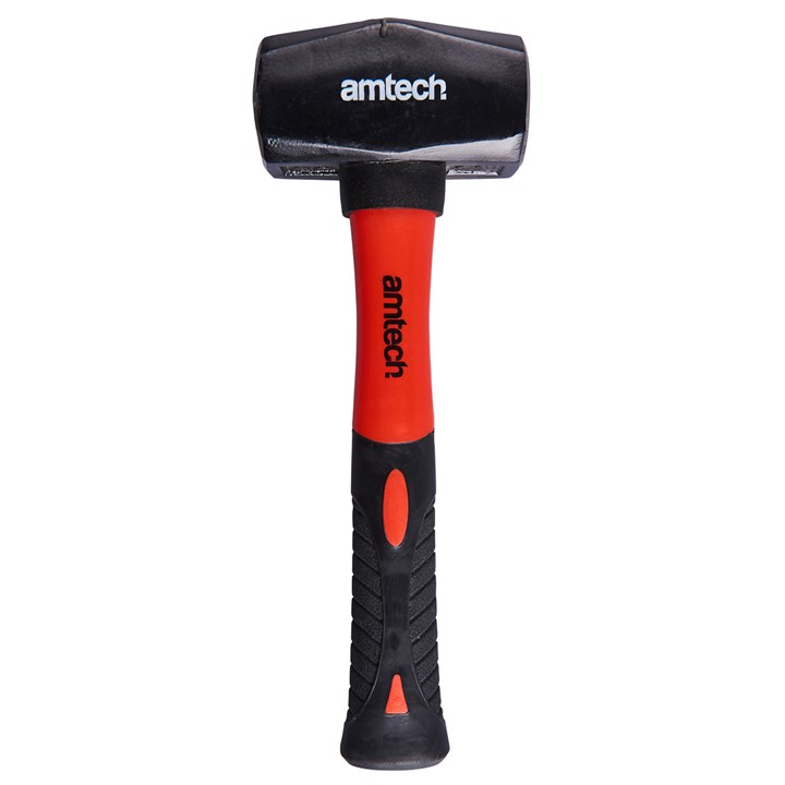 Amtech 70oz (2kg) Club Hammer with Fibreglass Shaft