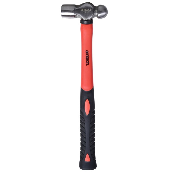 Amtech 8oz (225g) Ball Pein Hammer with Fibreglass Shaft