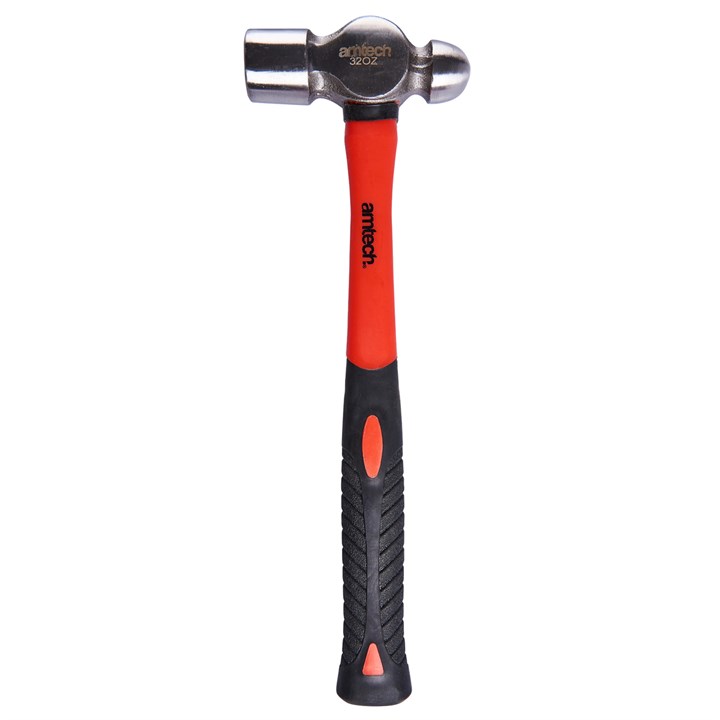 Amtech 32oz (1kg) Ball Pein Hammer with Fibreglass Shaft