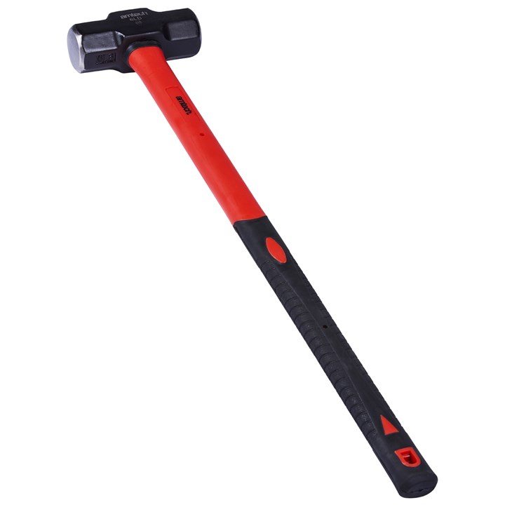 Amtech 2.7kg (6lb) Sledge Hammer with Long Fibreglass Shaft