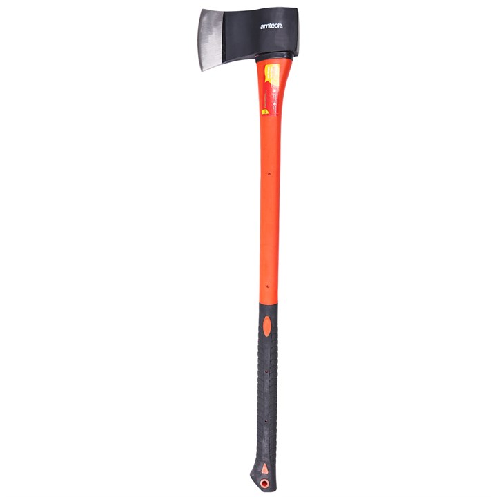 Amtech 1.8Kg (4lb) Felling axe with fibreglass shaft product image 2
