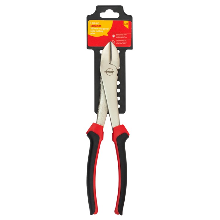 Amtech 260mm Diagonal Side Cutting Pliers