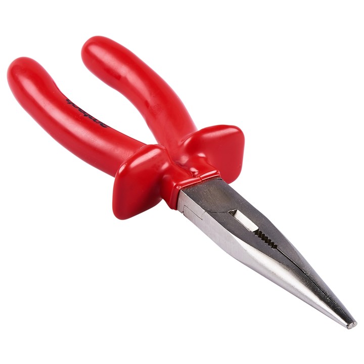 Amtech 200mm (8") Long Nose Plier with Slip Guard Handle