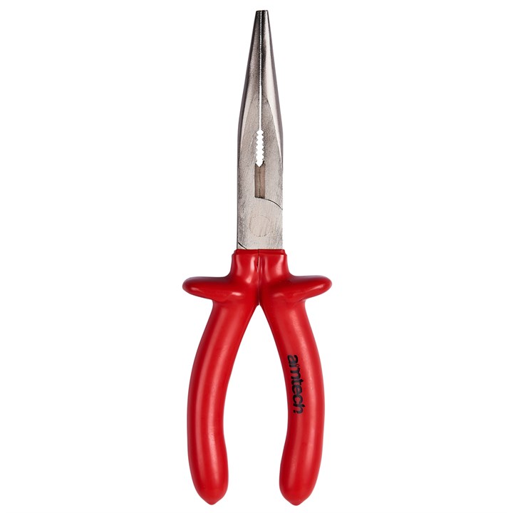 Amtech 200mm (8") Long Nose Plier with Slip Guard Handle