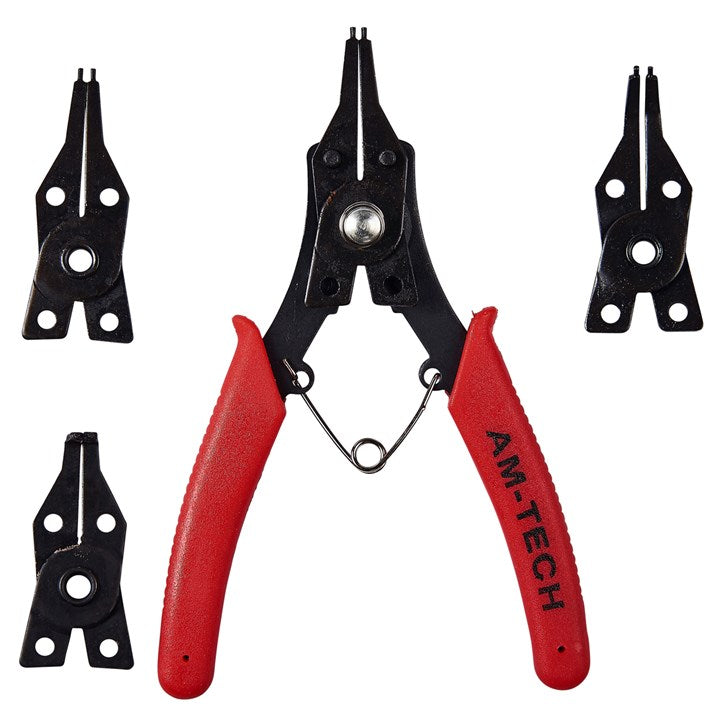 Amtech 4-in-1 Snap Ring Plier