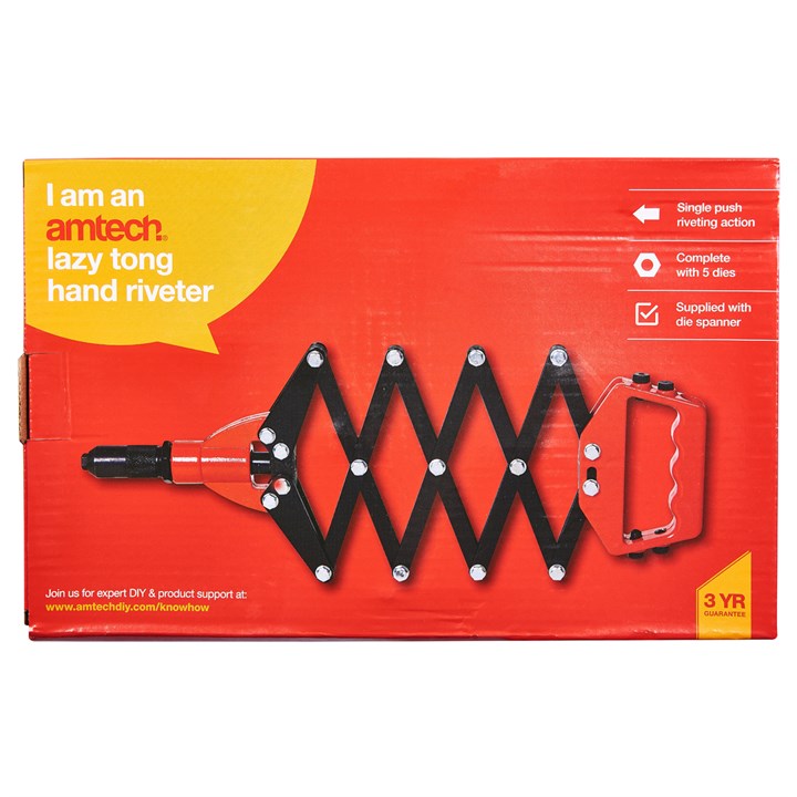 Amtech Lazy Tongue Hand Riveter