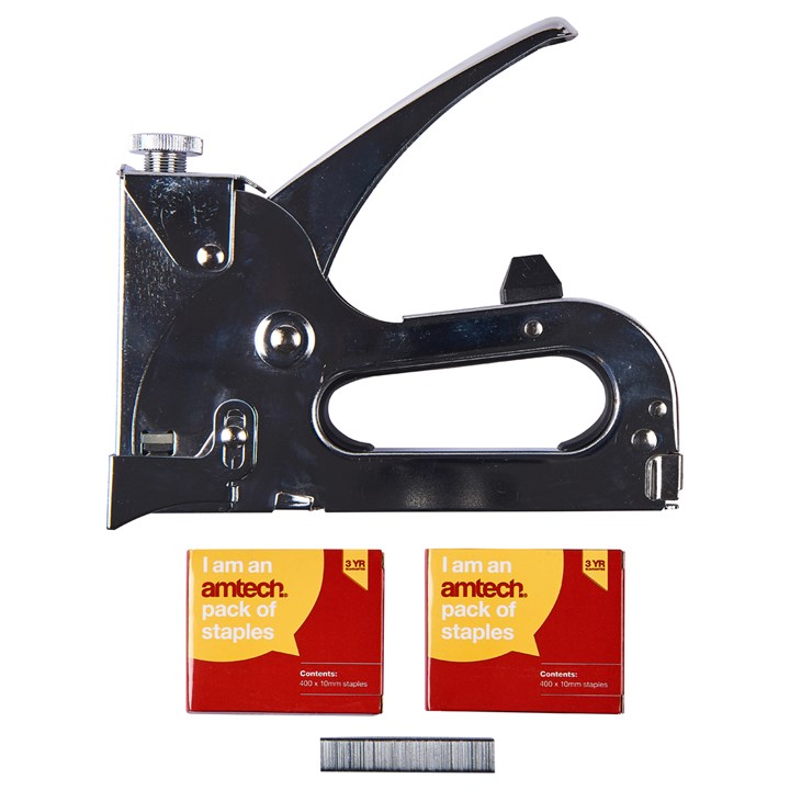 Amtech Heavy Duty 3-way Staple Gun