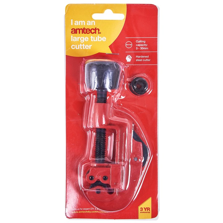 Amtech Large Tube Cutter with Spare Wheel