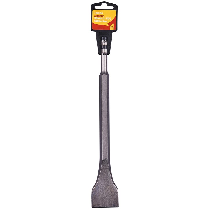 Amtech 40mm (1.5") X 250mm (10") SDS Chisel