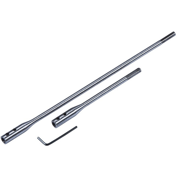 Amtech 3 Piece Flat Wood Bit Extension Bar Set