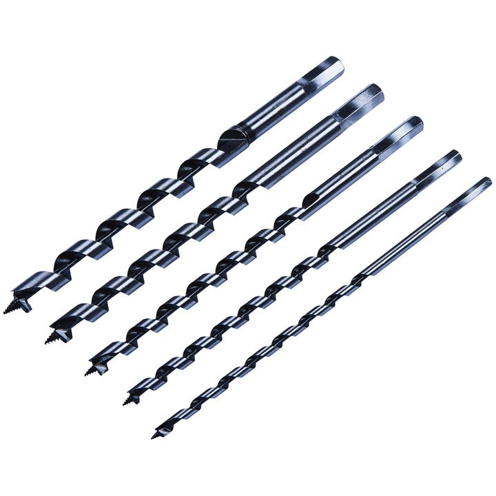 Amtech 5 Piece Auger Drill Bit Set (230mm Length)