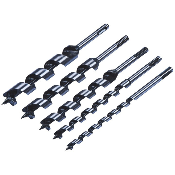 Amtech 5 Piece SDS Auger Drill Bit Set (230mm Length)