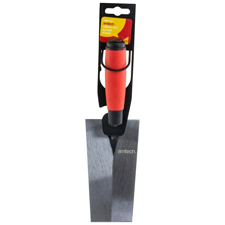 Amtech 150mm (6") Bucket Trowel with Soft Grip