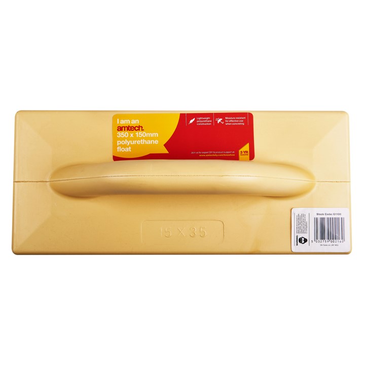 Amtech 350mm X 150mm Polyurethane Float