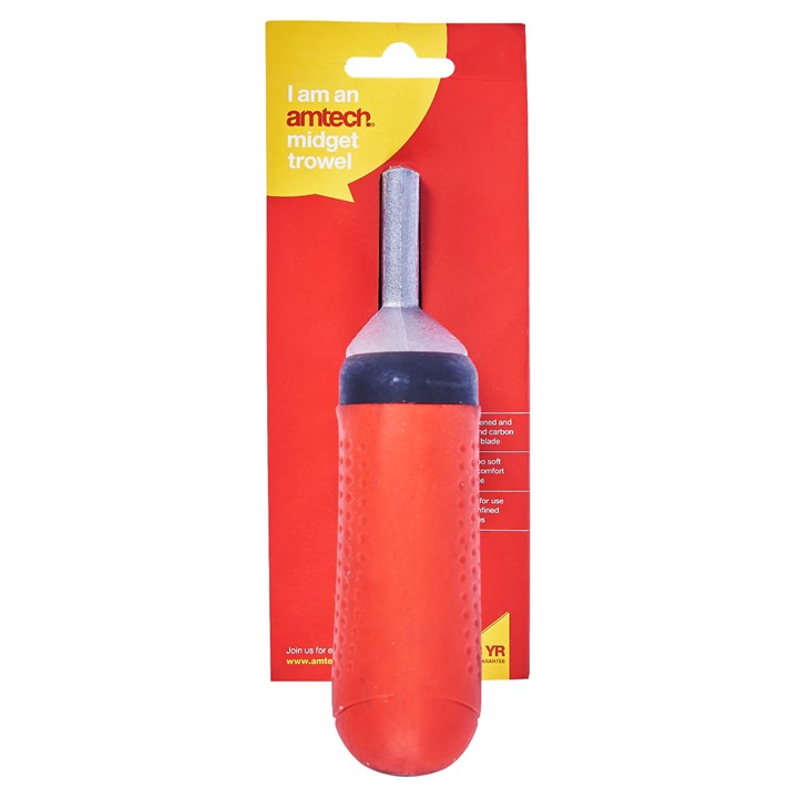 Amtech Midget Trowel with Soft Grip