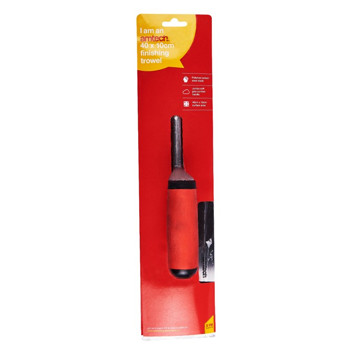 Amtech 400mm (16") X 100mm (4") Finishing Trowel