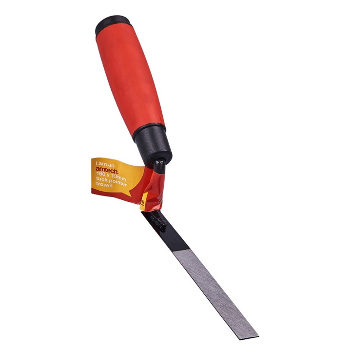 Amtech 160mm (6") X 13mm (0.5") Tuck Pointer Trowel with Soft Grip