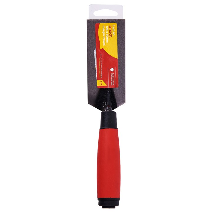 Amtech 125mm (5") X 50mm (2") Margin Trowel with Soft Grip