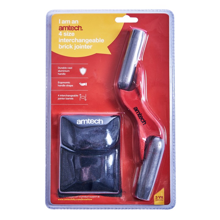 Amtech 4 Size Interchangeable Brick Jointer