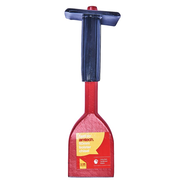 Amtech 60mm (2.25") Bolster Chisel with Guard