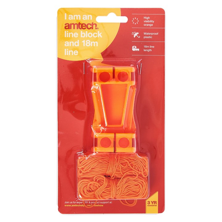 Amtech 18m (60ft) Line Block Set