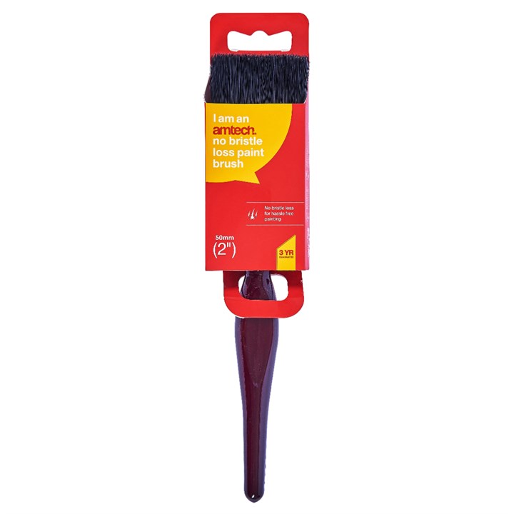 Amtech 50mm (2") No Bristle Loss Paint Brush