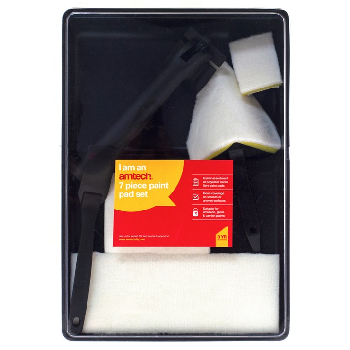 Amtech 7 Piece Paint Pad Set