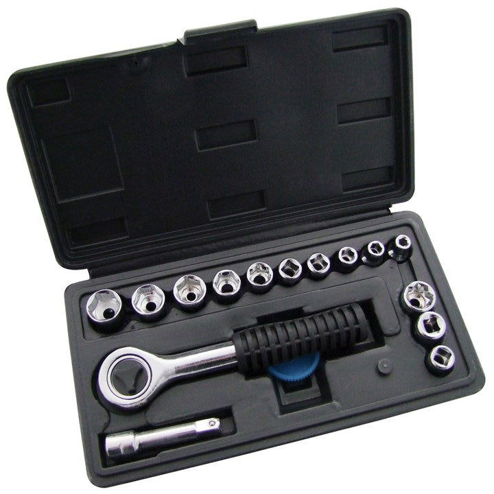 Amtech 16 Piece 1/4" Drive Socket Set