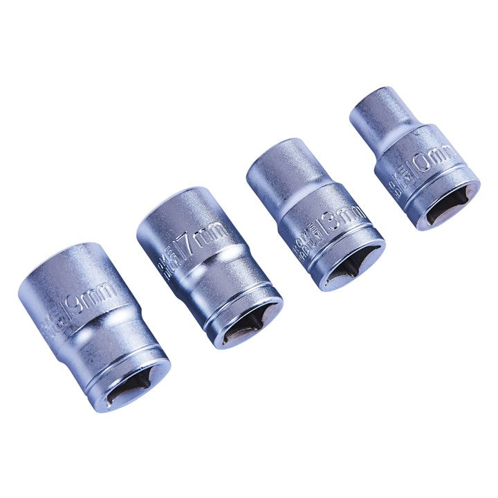 Amtech 4 Piece 13mm (1/2") Drive Socket Set