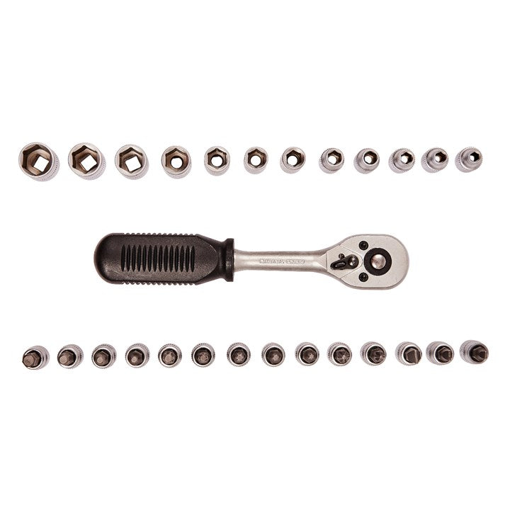 Amtech 27 Piece 1/4" Drive Socket and Bit Set