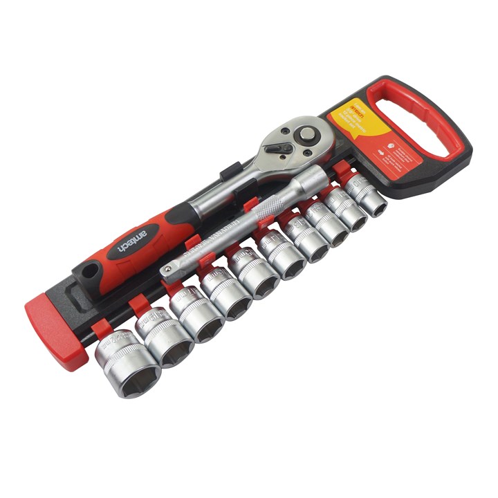 Amtech 12 Piece 3/8" Drive Metric Socket Set