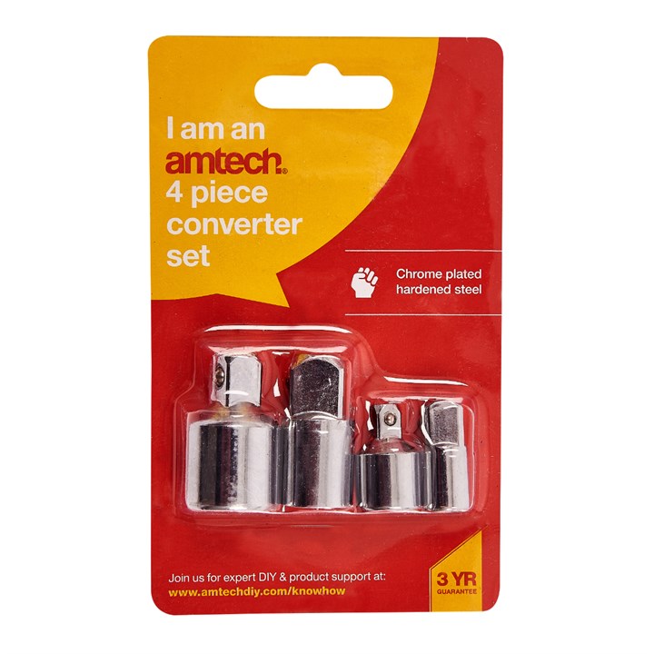 Amtech 4 Piece Converter Set