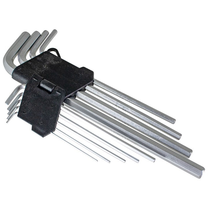 Amtech 9 Piece Extra-long Metric Hex Key Set