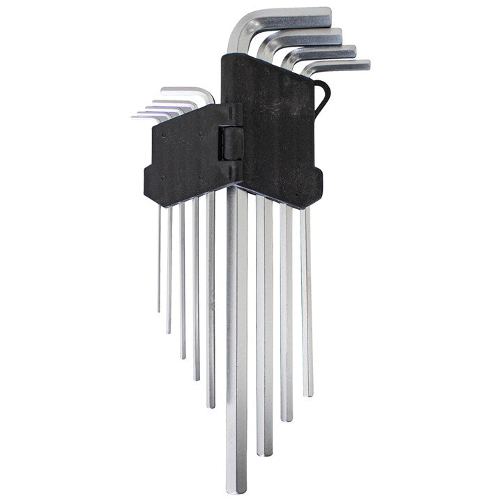 Amtech 9 Piece Extra-long Metric Hex Key Set