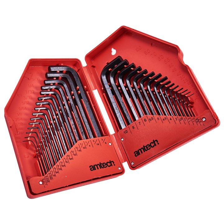 Amtech 30 Piece Hex Key Set