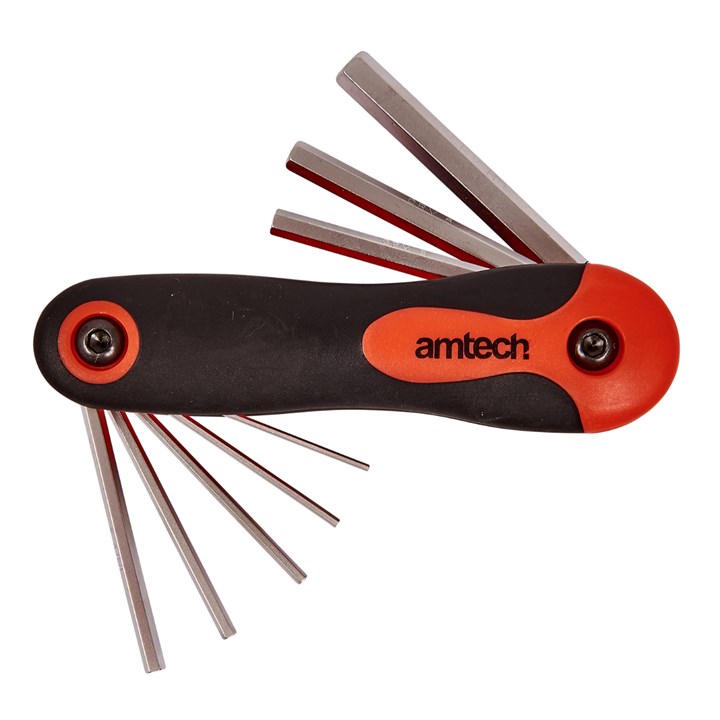 Amtech 8 Piece Folding Key Set