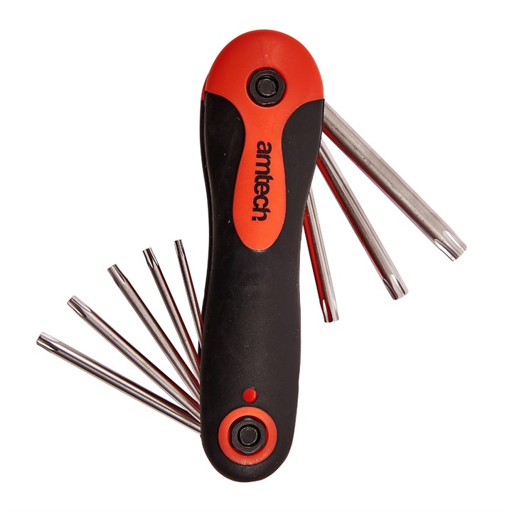 Amtech 8 Piece Folding Torx Key Set