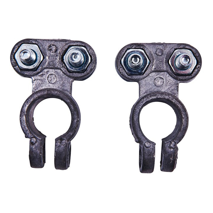 Amtech 2 Piece Heavy Duty Battery Clamp Set